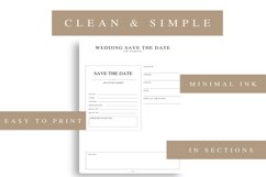 Wedding Planner Letter Size Serif Font Over 150 Pages Product Image 6