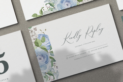 beautiful wedding card invitation with roses flower Product Image 6