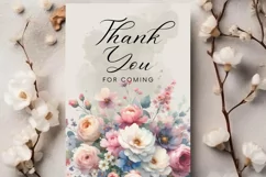 Watercolor flowers, Floral clipart, Botanical Clipart Product Image 5