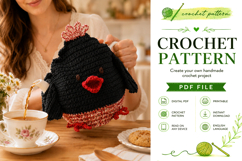Chicken Tea Cozy Crochet Pattern PDF Product Image 2