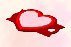 Heart, 40 OZ Tumbler, STL/3MF files for 3D Printing Product Image 6