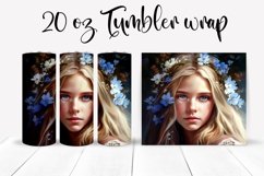 Tumbler Wrap 20 oz Bundle | Flower Girls | Summer Girls PNGs Product Image 6
