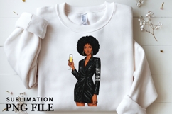 Celebration motivational woman png design for T-shirts Product Image 3