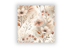 Cozy Cottage Toile Digital Paper Pack, Vintage Floral Toile Product Image 6