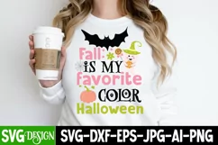 Fall Is My Favorite Color Halloween SVG Cut File,Halloween Product Image 3