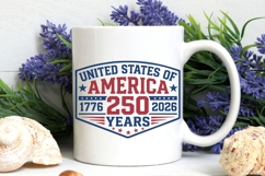 United States Of America 250 Years Svg, Fourth Of July Svg. Product Image 7