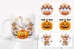 Halloween Mug Bundle. Halloween Mug Sublimation Product Image 8