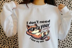 Sarcastic Quote T-Shirt Design Product Image 6