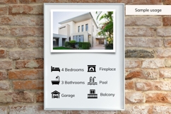 Real Estate Icons SVG Bundle, 40 House &amp; Property Icons Product Image 6