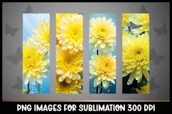 24 Whimsical Flowers Bookmarks Sublimation PNGs I Bookmarks Product Image 3