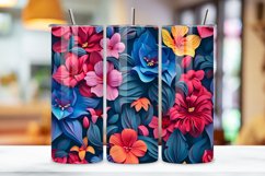 3D Lively Petal Tumbler Wrap | Seamless Tumbler Wrap Product Image 3