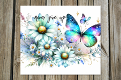 Fairy Butterfly | skinny tumbler Sublimation design Product Image 6