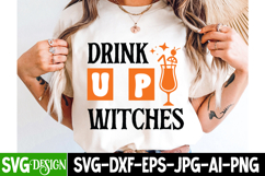 Drink Up Witches Svg Design,Halloween Svg Design Product Image 2