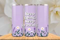 Positive Affirmations 20oz Tumbler wrap Inspirational Quotes Product Image 1