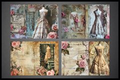 4 Vintage Double Sided Digital Papers I Junk Journal Page Product Image 2