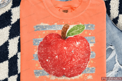 red apple png,teacher apple png,back to school png,vintage Product Image 4