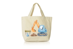Watercolor Construction Diggers Clipart Product Image 4