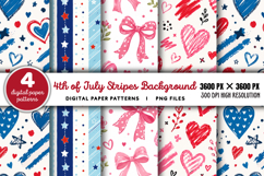 4th Of July Stripes Background PNG Product Image 1