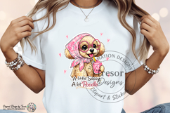 Sassy Poodle PNG Cute Dog Lover Sublimation Design Funny Pet Product Image 7