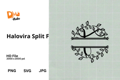 Halovira Split Monogram Product Image 1