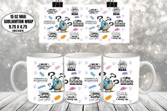 Funny Mug Wrap Sublimation, Funny Mug Design Product Image 1