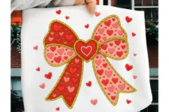 Valentine's Day Coquette Bow PNG, Valentine PNG, Xoxo PNG Product Image 5