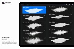 Hot Fire Brush for Procreate Product Image 2