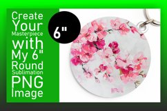 Bold Floral Design Round Sublimation Mix Product Image 1