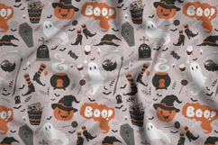 Seamless Halloween Digital Paper, Cute Pattern Design Product Image 6