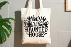 Meet Me At The Haunted House Svg, Scary Halloween Svg. Product Image 7