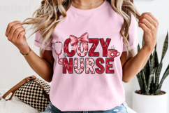 Cozy Nurse PNG, Nursing Sublimation Design Product Image 6