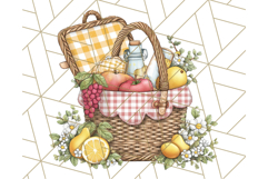 Coastal Cottagecore Summer Clipart PNG, Beachy Calm Vibes Product Image 2