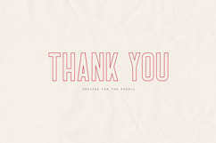 Harrison Modern Outline Display Font Product Image 6