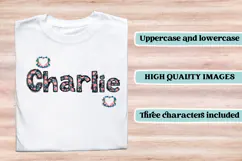Mother's Day Alphabet clipart, mother’s day letters doodle Product Image 6