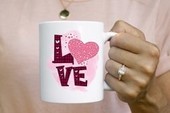 Love PNG For Valentines Day Sublimation Product Image 2