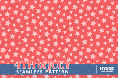 American 4th of July Patriotic Stars Seamless Pattern Bundle Product Image 10