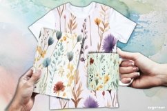 Floral Digital Paper | Sublimation Background Product Image 3