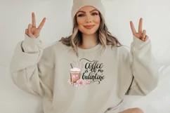 Sublimation Download | Coffee, Is My Valentine | Funny Heart Product Image 5
