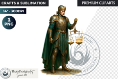 Warrior Zodiac Clipart, Astrology, horoscope sign png Product Image 1