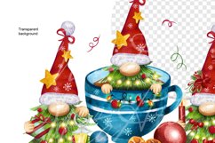 Christmas Gnomes Christmas Trees with Coffee mug, Christmas Product Image 4