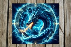 Chinese dragon | 8 Skinny tumbler sublimation designs Product Image 6