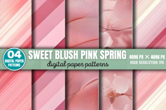 Sweet Blush Pink Spring Backgrounds Bundle JPG Product Image 7