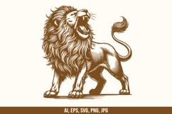 Majestic Lion Vector SVG Bundle Product Image 7