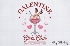 Galentine girls club ladies celebrating ladies PNG Product Image 1