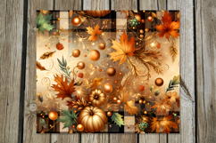 Abstract Autumn | fall Skinny Tumbler Sublimation design P2 Product Image 2