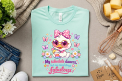 Fabulous Mood Duck Cute Kawaii Duck Quote Product Image 2