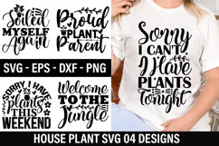 House Plant SVG Design - Sorry i can t I Have Plants Tonight Product Image 1