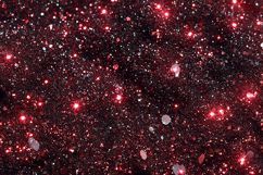 Red glitter background with sparkling particles &amp; bright Product Image 1
