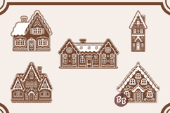 Gingerbread House SVG Bundle: Christmas Cut File Product Image 6