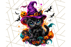 Pumpkin Party Halloween Clipart PNG, Cute Spooky Elements Product Image 2